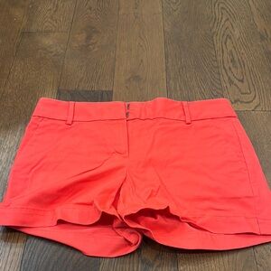 The Loft. Women’s, red/orange shorts. NWOT.